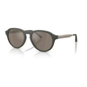 Oliver Peoples Grön Sierra Flash Solglasögon OV 5557Su Green, Unisex