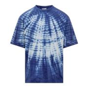 Marcelo Burlon Soundwaves Tee Blue, Herr