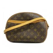 Louis Vuitton Vintage Pre-owned Tyg axelremsvskor Brown, Dam