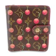 Louis Vuitton Vintage Pre-owned Canvas plnbcker Red, Dam