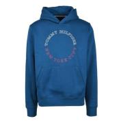 Tommy Hilfiger Bomullsblandning Sweatshirt Blue, Herr