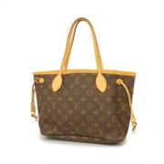 Louis Vuitton Vintage Pre-owned Tyg louis-vuitton-vskor Brown, Dam