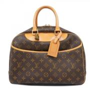 Louis Vuitton Vintage Pre-owned Tyg louis-vuitton-vskor Brown, Dam