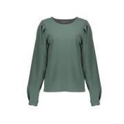 Geisha Strukturerad Comfy Top Set Green, Dam