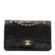 Chanel Vintage Pre-owned Laeder chanel-vskor Black, Dam