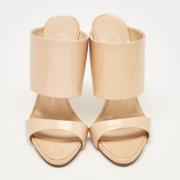 Giuseppe Zanotti Pre-owned Pre-owned Tyg sandaler Beige, Dam