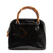 Gucci Vintage Pre-owned Canvas gucci-vskor Black, Dam