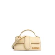 Jacquemus Pre-owned Pre-owned Laeder handvskor Beige, Dam