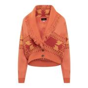 Alanui Cardigans Orange, Dam