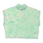 Nike Tie-dye High Neck Tank Top Green, Dam