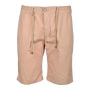 Cruna Bomull Bermuda Shorts Brown, Herr