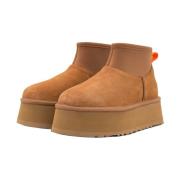 UGG Mini Dipper Klassisk Stil Boot Brown, Dam