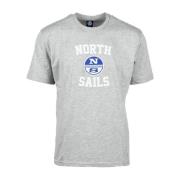 North Sails T-Shirts Gray, Herr