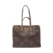 Louis Vuitton Vintage Pre-owned Laeder handvskor Brown, Dam