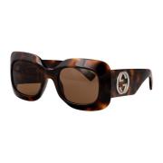 Gucci Stiliga solglasögon Gg1695S Brown, Dam