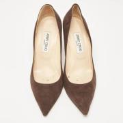 Jimmy Choo Pre-owned Pre-owned Mocka klackskor Brown, Dam