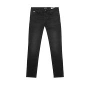 Antony Morato Svart Denim Tapered Fit Jeans Black, Herr