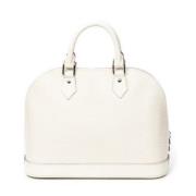 Louis Vuitton Vintage Pre-owned Laeder handvskor White, Dam