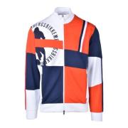 Bikkembergs Bomull Elastan Sweatshirt Multicolor, Herr