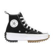 Converse Hög Topp Dam Sneaker Svart/Vit Black, Dam