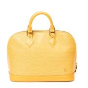 Louis Vuitton Vintage Pre-owned Laeder handvskor Orange, Dam