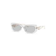 Prada PR 14Ys 12R50K Sunglasses Gray, Dam