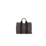 Hermès Vintage Pre-owned Tyg handvskor Gray, Dam