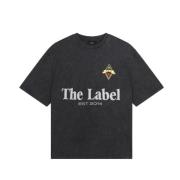 Alix The Label Avslappnad Jersey T-shirt Black, Dam