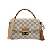 Louis Vuitton Vintage Pre-owned Tyg louis-vuitton-vskor Beige, Dam