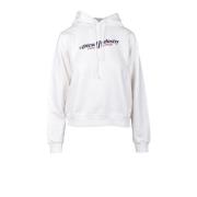 Diesel Vit Sweatshirt för Kvinnor White, Dam