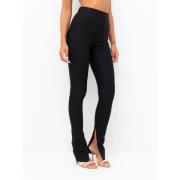 Pinko Stretch leggings med sidodetalj Black, Dam