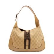 Gucci Vintage Pre-owned Canvas handvskor Beige, Dam