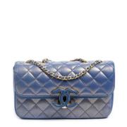 Chanel Vintage Pre-owned Laeder chanel-vskor Blue, Dam