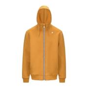 K-Way Gul Tröja Regular Fit Hoodie Yellow, Herr