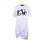 Love Moschino Short Dresses White, Dam