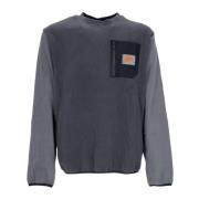 Nike Nike Sportswear Crewneck Fleece Sweatshirt Gray, Herr