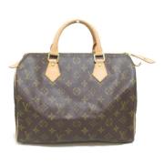 Louis Vuitton Vintage Pre-owned Canvas handvskor Brown, Dam