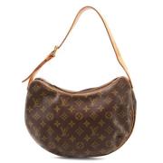 Louis Vuitton Vintage Pre-owned Canvas axelremsvskor Brown, Dam