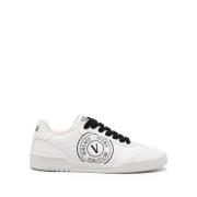 Versace Jeans Couture Vita Sneakers med Logotyptryck White, Herr