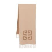 Givenchy Tonal Splitz Halsduk Beige, Herr