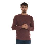 Gant Sten Tvättad Raglan Pullover Brown, Herr