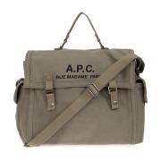 A.p.c. Axelväska Recuperation Green, Herr