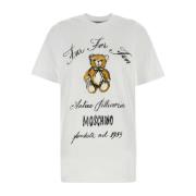 Moschino Klassisk Vit Bomull T-shirt White, Dam