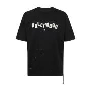 Amiri Svart Shotgun Hollywood Tee Black, Herr