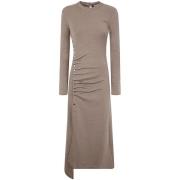 Paco Rabanne Beige Tristano Robe Klänning Beige, Dam