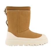 UGG Klassiska Korta Väderhybridstövlar Beige, Dam