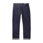 Orslow Klassisk Selvedge Jean One Wash Blue, Herr