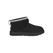 UGG Svarta lockiga stövlar Black, Herr