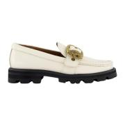 Kurt Geiger Chunky Loafer för kvinnor White, Dam