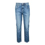 Pepe Jeans Bomull Denim Jeans Blue, Dam